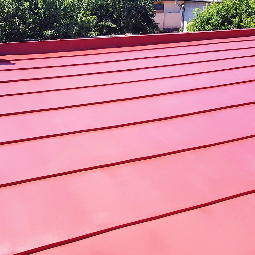 Realizácia: Renovácia plechovej strechy Blažov